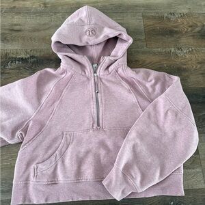 Lululemon Scuba Cropped Half Zip